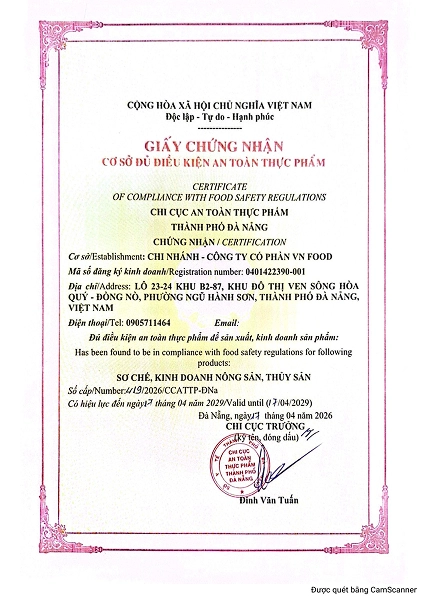 giấy chứng nhận 3